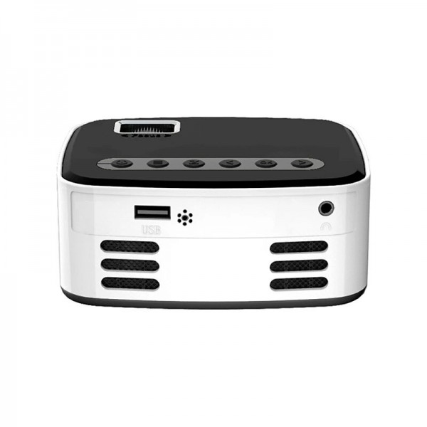 Newest Mini Projector Black White HD 1080P Portable Outdoor Home Theater Projector For Smartphone Tablet Laptop TV Stick Newest Mini Projector Black White HD 1080P Portable Outdoor Home Theater Projector For Smartphone Tablet Laptop TV Stick
