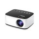 Newest Mini Projector Black White HD 1080P Portable Outdoor Home Theater Projector For Smartphone Tablet Laptop TV Stick Newest Mini Projector Black White HD 1080P Portable Outdoor Home Theater Projector For Smartphone Tablet Laptop TV Stick