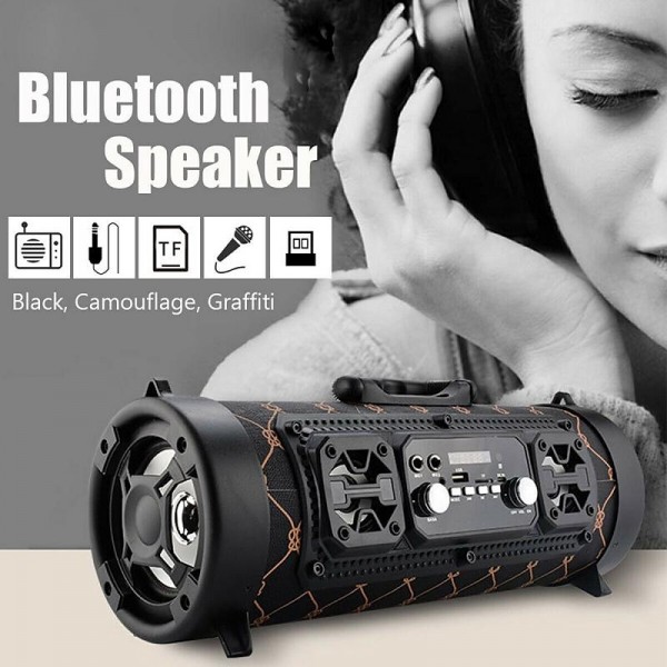 New USB /AUX/ TF Card Phone PC Subwoofer Speakerphone Wireless Bluetooth Portable Speaker Surround Stereo Outdoor Speaker New USB /AUX/ TF Card Phone PC Subwoofer Speakerphone Wireless Bluetooth Portable Speaker Surround Stereo Outdoor Speaker