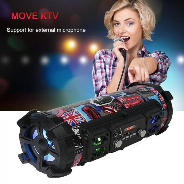 New USB /AUX/ TF Card Phone PC Subwoofer Speakerphone Wireless Bluetooth Portable Speaker Surround Stereo Outdoor Speaker New USB /AUX/ TF Card Phone PC Subwoofer Speakerphone Wireless Bluetooth Portable Speaker Surround Stereo Outdoor Speaker