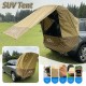 Car Tail Extension Tent Sunshade Rainproof Outdoor Self-driving Tour Barbecue Camping Car Travel Tent Trunk Tent Car Tail Extension Tent Sunshade Rainproof Outdoor Self-driving Tour Barbecue Camping Car Travel Tent Trunk Tent