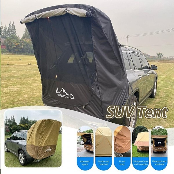 Car Tail Extension Tent Sunshade Rainproof Outdoor Self-driving Tour Barbecue Camping Car Travel Tent Trunk Tent Car Tail Extension Tent Sunshade Rainproof Outdoor Self-driving Tour Barbecue Camping Car Travel Tent Trunk Tent