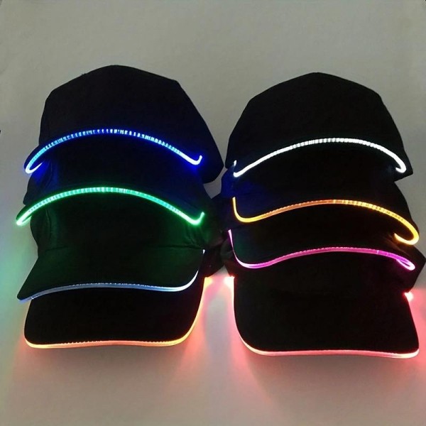 Led Luminous Hat Luminous Baseball Cap Outdoor Sun Visor Sunscreen Cap Luminous Cap Led Luminous Hat Luminous Baseball Cap Outdoor Sun Visor Sunscreen Cap Luminous Cap