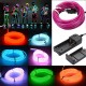 1M/2M/3M/5M LED EL Wire Stage Lights Glow Light Strip Flexible Neon for Party Christmas 1M/2M/3M/5M LED EL Wire Stage Lights Glow Light Strip Flexible Neon for Party Christmas
