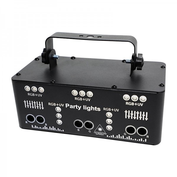 21 EYE RGB Disco DJ Beam Laser Light Projector DMX Remote Strobe Stage Lighting Effect Xmas Party Holiday Halloween Lights 21 EYE RGB Disco DJ Beam Laser Light Projector DMX Remote Strobe Stage Lighting Effect Xmas Party Holiday Halloween Lights
