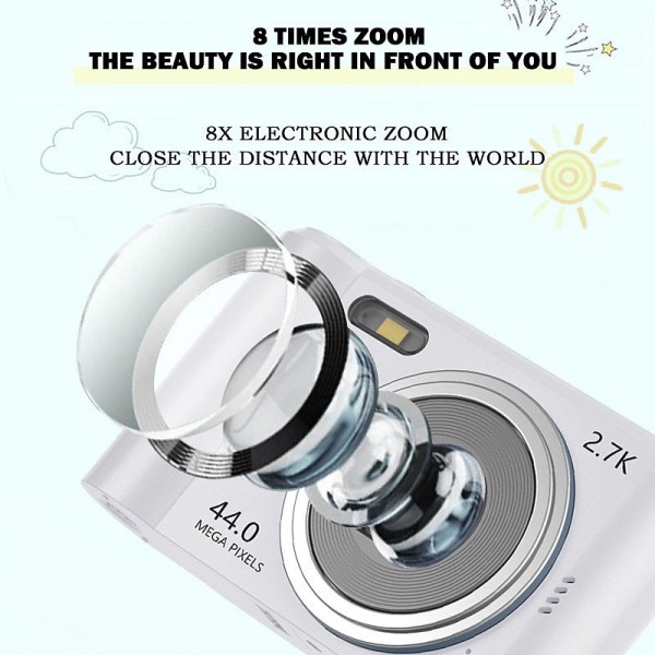 2023 New Small Portable Digital Camera With 4400W Pixel HD Screen HD 8x Zoom Suitable For Home Free Shipping Hot Sale 2023 New Small Portable Digital Camera With 4400W Pixel HD Screen HD 8x Zoom Suitable For Home Free Shipping Hot Sale
