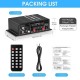 High Quality 1 Set 800W 2 Channel BT Mini HIFI Power Amplifier Audio Stereo Amp Home Car FM High Quality 1 Set 800W 2 Channel BT Mini HIFI Power Amplifier Audio Stereo Amp Home Car FM