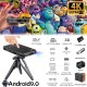 MK95 DLP Mini Projector Smart TV Android 9.0 7000 Lumens 2+16G 5G WiFi BT4.2 4K 1080P Full HD Movie Proyector Compatible with iOS and Android HDMI USB TF MK95 DLP Mini Projector Smart TV Android 9.0 7000 Lumens 2+16G 5G WiFi BT4.2 4K 1080P Full HD Movie Proyector Compatible with iOS and Android HDMI USB TF