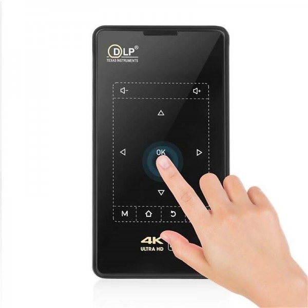 MK95 DLP Mini Projector Smart TV Android 9.0 7000 Lumens 2+16G 5G WiFi BT4.2 4K 1080P Full HD Movie Proyector Compatible with iOS and Android HDMI USB TF MK95 DLP Mini Projector Smart TV Android 9.0 7000 Lumens 2+16G 5G WiFi BT4.2 4K 1080P Full HD Movie Proyector Compatible with iOS and Android HDMI USB TF