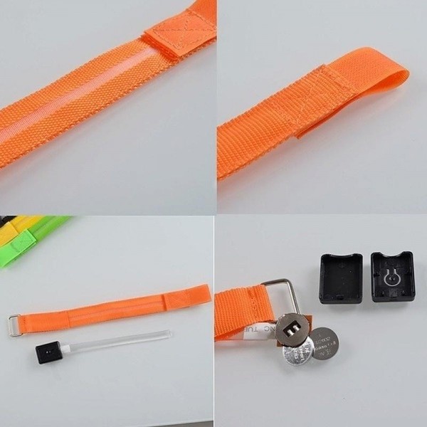 7 Colors Glowing Bracelets Sport LED Wristbands Adjustable Running Light for Runners Joggers Cyclists Bike Warnning Light Outdoor Sport Accessories 7 Colors Glowing Bracelets Sport LED Wristbands Adjustable Running Light for Runners Joggers Cyclists Bike Warnning Light Outdoor Sport Accessories
