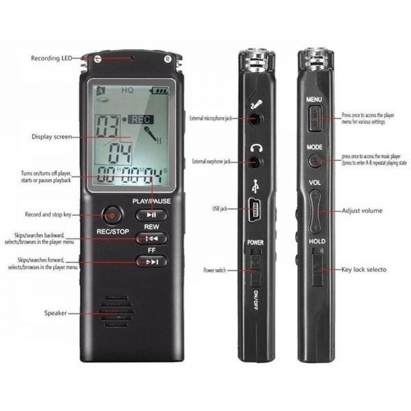 High Quality 8G/16G/32G Rechargeable Voice Recorder Digital Audio Recorder Voice Recorder MP3 Player Recording Pen High Quality 8G/16G/32G Rechargeable Voice Recorder Digital Audio Recorder Voice Recorder MP3 Player Recording Pen