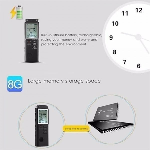 High Quality 8G/16G/32G Rechargeable Voice Recorder Digital Audio Recorder Voice Recorder MP3 Player Recording Pen High Quality 8G/16G/32G Rechargeable Voice Recorder Digital Audio Recorder Voice Recorder MP3 Player Recording Pen