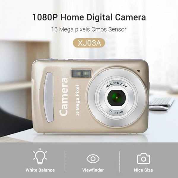 HD 1080P Home Digital Camera Camcorder 16MP Digital SLR Camera 4X Digital Zoom with 1.77 Inch LCD Screen HD 1080P Home Digital Camera Camcorder 16MP Digital SLR Camera 4X Digital Zoom with 1.77 Inch LCD Screen