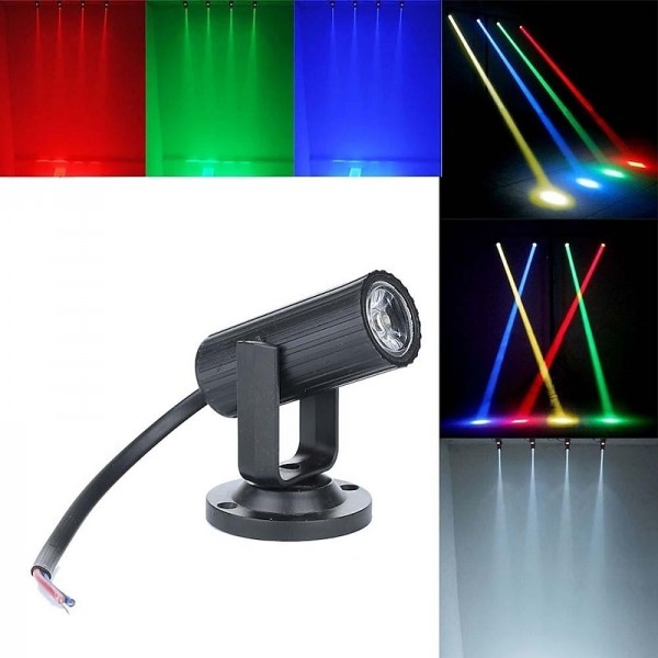 Mini Beam Light Laser Projector LED Spotlight Stage Effect Light KTV Bar Disco Light-6Colors Mini Beam Light Laser Projector LED Spotlight Stage Effect Light KTV Bar Disco Light-6Colors