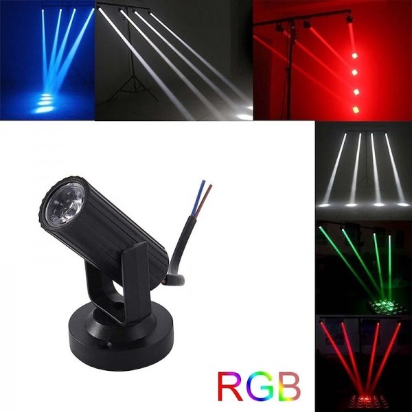 Mini Beam Light Laser Projector LED Spotlight Stage Effect Light KTV Bar Disco Light-6Colors Mini Beam Light Laser Projector LED Spotlight Stage Effect Light KTV Bar Disco Light-6Colors