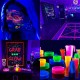 LED Black Light Bar USB Portable LED Tube Blacklight With ON/Off Switch For Halloween Glow Party Poster UV Art Neon Body Paint Stage Lighting Bedroom And Fun Atmosphere LED Black Light Bar USB Portable LED Tube Blacklight With ON/Off Switch For Halloween Glow Party Poster UV Art Neon Body Paint Stage Lighting Bedroom And Fun Atmosphere