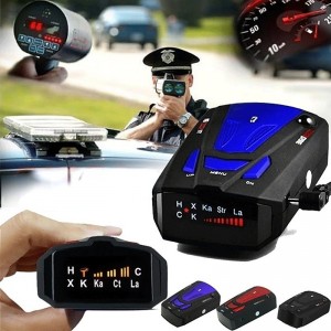 Long Range Detection For Car, Automatic 360 Degree Detect With Voice Prompt, Vehicle Speed Alarm System, City Highway Mode, POP Fast Scan