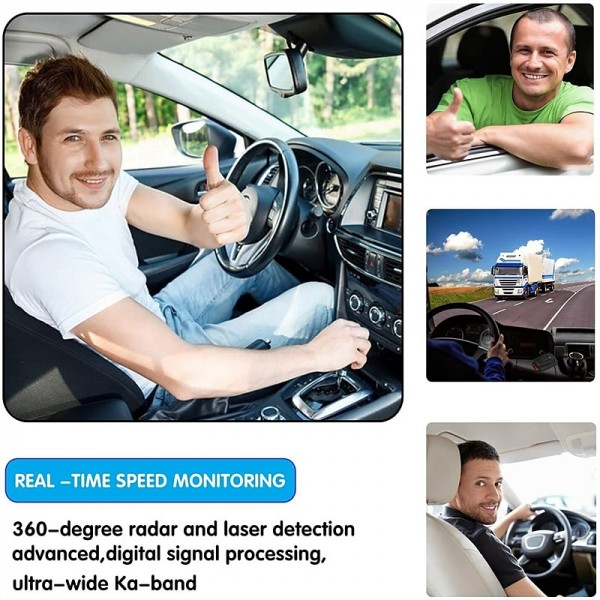 Long Range Detection For Car, Automatic 360 Degree Detect With Voice Prompt, Vehicle Speed Alarm System, City Highway Mode, POP Fast Scan Long Range Detection For Car, Automatic 360 Degree Detect With Voice Prompt, Vehicle Speed Alarm System, City Highway Mode, POP Fast Scan
