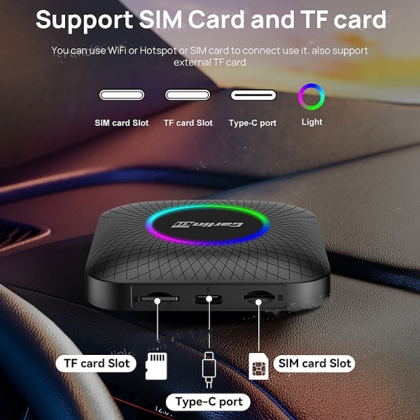 Carlinkit Android 13 Carplay Smart Tv Box Wireless Android Auto & Apple Car Play Netflix Iptv Youtube SM6225 665 8-Core 4G LTE Carlinkit Android 13 Carplay Smart Tv Box Wireless Android Auto & Apple Car Play Netflix Iptv Youtube SM6225 665 8-Core 4G LTE