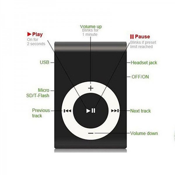 Mini MP3 Player Music Media Mini Clip Support TF Card Stylish Design Fashionable Portable Mini USB MP3 Player Mini MP3 Player Music Media Mini Clip Support TF Card Stylish Design Fashionable Portable Mini USB MP3 Player