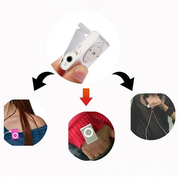 Mini MP3 Player Music Media Mini Clip Support TF Card Stylish Design Fashionable Portable Mini USB MP3 Player Mini MP3 Player Music Media Mini Clip Support TF Card Stylish Design Fashionable Portable Mini USB MP3 Player
