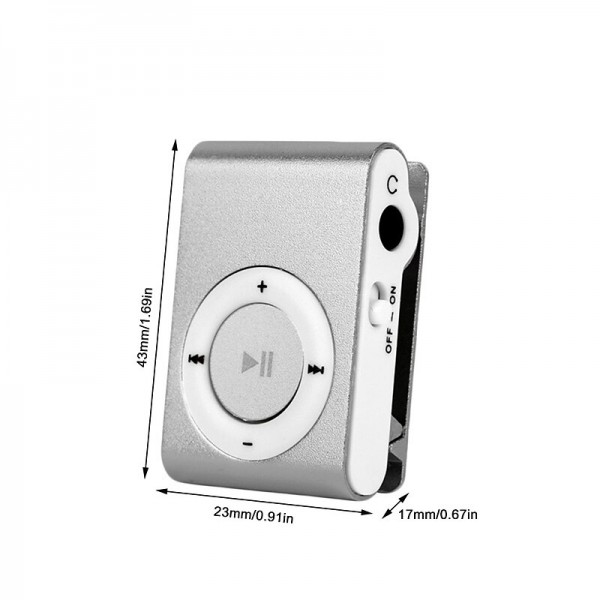 Mini MP3 Player Music Media Mini Clip Support TF Card Stylish Design Fashionable Portable Mini USB MP3 Player Mini MP3 Player Music Media Mini Clip Support TF Card Stylish Design Fashionable Portable Mini USB MP3 Player