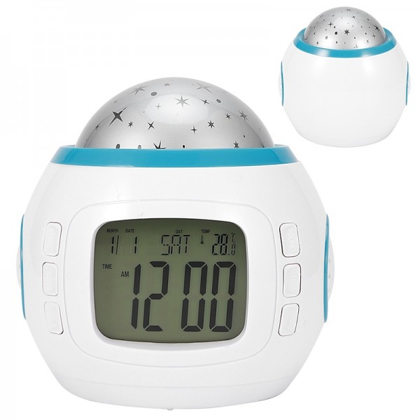 2023 NEW Star Sky Projector LED Music Alarm Clock Multifunction Calendar Temperature Dispaly Night Light Children Gift 2023 NEW Star Sky Projector LED Music Alarm Clock Multifunction Calendar Temperature Dispaly Night Light Children Gift