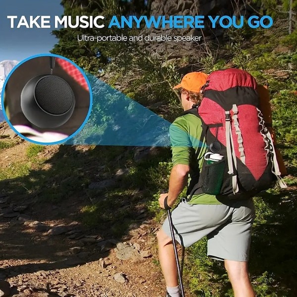 Mini Portable BT 5.0 Speaker 360 HD Surround Sound & Enhanced Stereo Bass Small & Loud Wireless Speaker TWS Pairing Metal Casing Mini Portable BT 5.0 Speaker 360 HD Surround Sound & Enhanced Stereo Bass Small & Loud Wireless Speaker TWS Pairing Metal Casing