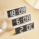 LED Clock Large Screen Digital Clock Bedroom Bedside Clock Korean Fashion Clock LED Clock Large Screen Digital Clock Bedroom Bedside Clock Korean Fashion Clock