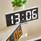 LED Clock Large Screen Digital Clock Bedroom Bedside Clock Korean Fashion Clock LED Clock Large Screen Digital Clock Bedroom Bedside Clock Korean Fashion Clock