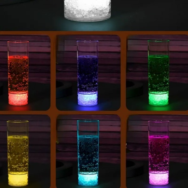 LED Colorful Glowing Shape Cup Flash Water Luminous Cup For Induction Light Beer Bottle Cool Drink Wine Tools LED Colorful Glowing Shape Cup Flash Water Luminous Cup For Induction Light Beer Bottle Cool Drink Wine Tools