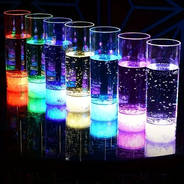 LED Colorful Glowing Shape Cup Flash Water Luminous Cup For Induction Light Beer Bottle Cool Drink Wine Tools LED Colorful Glowing Shape Cup Flash Water Luminous Cup For Induction Light Beer Bottle Cool Drink Wine Tools