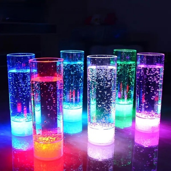 LED Colorful Glowing Shape Cup Flash Water Luminous Cup For Induction Light Beer Bottle Cool Drink Wine Tools LED Colorful Glowing Shape Cup Flash Water Luminous Cup For Induction Light Beer Bottle Cool Drink Wine Tools
