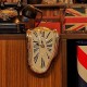 Creative Explosion Models Sitting Twisted Clock Personality Retro Simple Living Room Home Household Wall Clock Melting Clock Creative Explosion Models Sitting Twisted Clock Personality Retro Simple Living Room Home Household Wall Clock Melting Clock