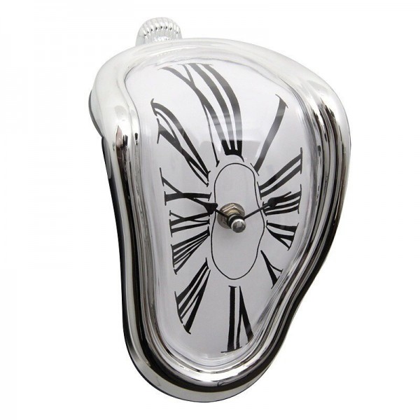 Creative Explosion Models Sitting Twisted Clock Personality Retro Simple Living Room Home Household Wall Clock Melting Clock Creative Explosion Models Sitting Twisted Clock Personality Retro Simple Living Room Home Household Wall Clock Melting Clock
