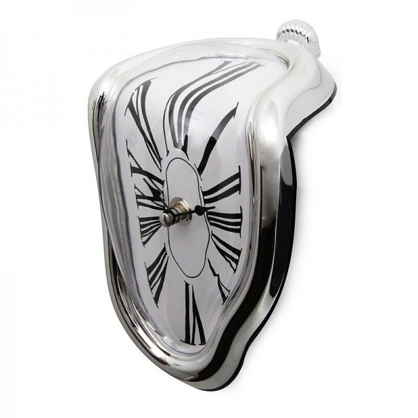 Creative Explosion Models Sitting Twisted Clock Personality Retro Simple Living Room Home Household Wall Clock Melting Clock Creative Explosion Models Sitting Twisted Clock Personality Retro Simple Living Room Home Household Wall Clock Melting Clock