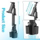 Car Cup Holder Tablet Phone Mount With Heavy Duty Cupholder Base Adjustable Tablet Phone Holder For Car/Truck Compatible With 4-13inch Tablets All Cellphones Car Cup Holder Tablet Phone Mount With Heavy Duty Cupholder Base Adjustable Tablet Phone Holder For Car/Truck Compatible With 4-13inch Tablets All Cellphones