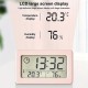 LCD Digital Clock Mute Desktop Clock Temperature Sensor Battery Powered LED Electronic Alarm Clocks Bedroom Indoor Wall Clocks LCD Digital Clock Mute Desktop Clock Temperature Sensor Battery Powered LED Electronic Alarm Clocks Bedroom Indoor Wall Clocks