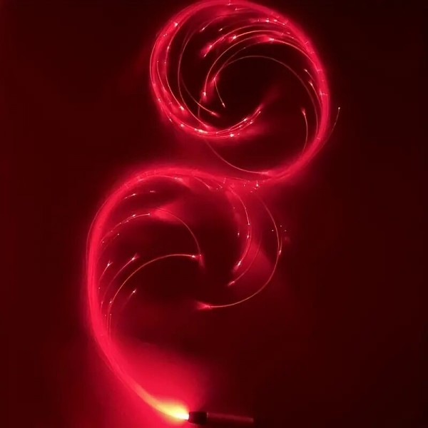 LED Fiber Optic Dance Whip - USB Rechargeable Ideal for Halloween Christmas and Holiday Celebrations - Perfect for Stage Ambience Props LED Fiber Optic Dance Whip - USB Rechargeable Ideal for Halloween Christmas and Holiday Celebrations - Perfect for Stage Ambience Props