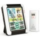 Indoor Outdoor Thermometer Wireless Digital Hygrometer Thermostat Temperature & Humidity Monitor with Touchscreen LCD Backlight Indoor Outdoor Thermometer Wireless Digital Hygrometer Thermostat Temperature & Humidity Monitor with Touchscreen LCD Backlight