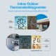 Indoor Outdoor Thermometer Wireless Digital Hygrometer Thermostat Temperature & Humidity Monitor with Touchscreen LCD Backlight Indoor Outdoor Thermometer Wireless Digital Hygrometer Thermostat Temperature & Humidity Monitor with Touchscreen LCD Backlight