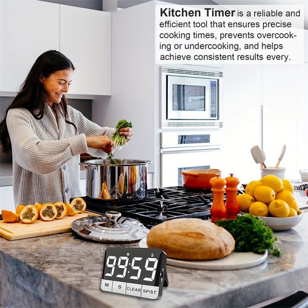Outdoor Timer As Loud As An Alarm Learning Countdown Timer Kitchen Timer Alarm Clock And Barbecue Clock