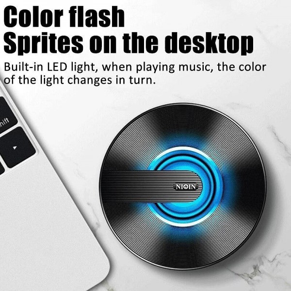 Mini Wireless Bluetooth Speaker Portable Heavy Bass Sound Box Outdoor Subwoofer TF MP3 Player With RGB Lights Support Handsfree Mini Wireless Bluetooth Speaker Portable Heavy Bass Sound Box Outdoor Subwoofer TF MP3 Player With RGB Lights Support Handsfree