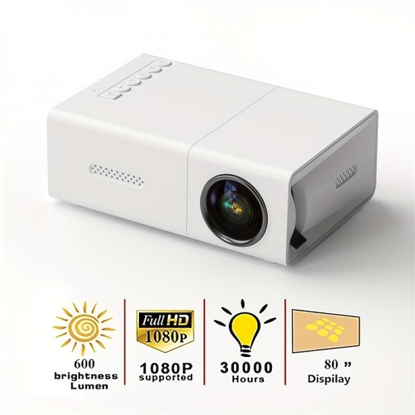M100 Mini Mini Projector Home LED Portable 3D Projector HD LED Projector Video Projector for Home Theater 320x240 20 lm Compatible with HDMI USB M100 Mini Mini Projector Home LED Portable 3D Projector HD LED Projector Video Projector for Home Theater 320x240 20 lm Compatible with HDMI USB