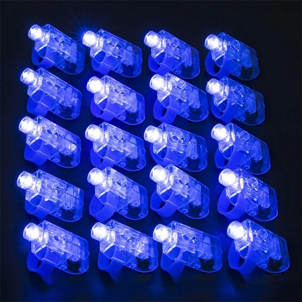Kids LED Finger Lights Birthday Party Supplies Assorted Rave Laser Toys 6 Colors 30/50/60 Pieces Kids LED Finger Lights Birthday Party Supplies Assorted Rave Laser Toys 6 Colors 30/50/60 Pieces
