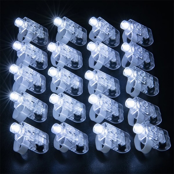 Kids LED Finger Lights Birthday Party Supplies Assorted Rave Laser Toys 6 Colors 30/50/60 Pieces Kids LED Finger Lights Birthday Party Supplies Assorted Rave Laser Toys 6 Colors 30/50/60 Pieces