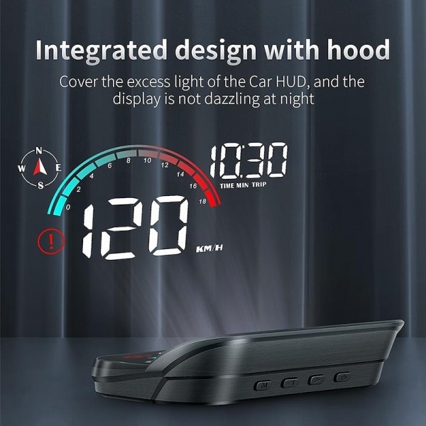 Majesun Accurate M22 Real-time Driving Information with Car Electronics Digital Speedometer Universal GPS Overspeed Alert Suitable for All Vehicles