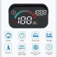 Majesun Accurate M22 Real-time Driving Information with Car Electronics Digital Speedometer Universal GPS Overspeed Alert Suitable for All Vehicles