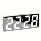 Latest Digital Clock LED Alarm Clock For Bedroom Electronic Desktop Clock With Temperature Display Adjustable Brightness 12/24 Hours Hour Clock For Bedroom Latest Digital Clock LED Alarm Clock For Bedroom Electronic Desktop Clock With Temperature Display Adjustable Brightness 12/24 Hours Hour Clock For Bedroom